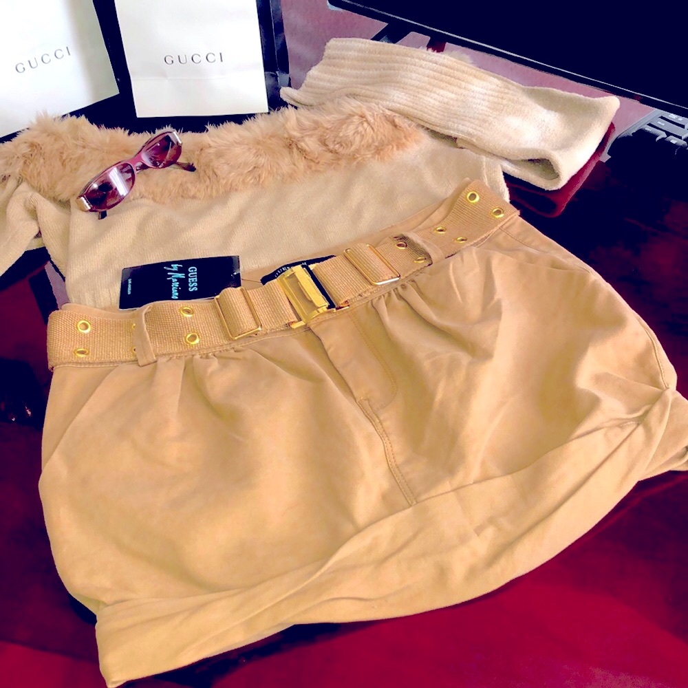 Guess by Marciano Belted Skirt NWT Size 6